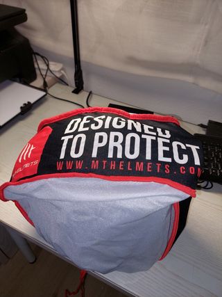 Casco MT Street Fighter Naranja KTM Negro talla M