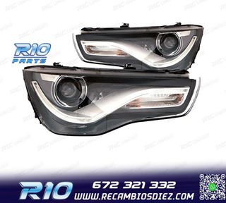 FAROS XENON AUDI A1 10-14 DRL NEGROS
