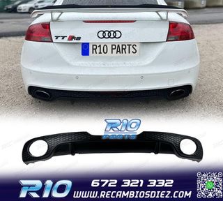 DIFUSOR AUDI TT 8J 06-14 S-LINE