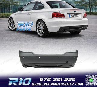 PARAGOLPES TRASERO BMW E82 E88 06-13 LOOK M PDC