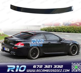 ALERON DE TECHO BMW E63 03-08 LOOK M NEGRO BRILLO