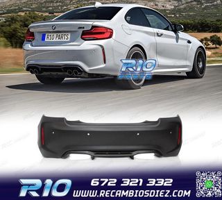 PARAGOLPES TRASERO BMW F22 F23 LOOK M2C PDC
