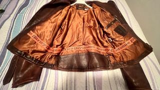 Cazadora Cuero Harley Davidson Talla M