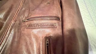 Cazadora Cuero Harley Davidson Talla M