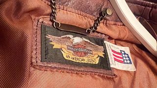 Cazadora Cuero Harley Davidson Talla M