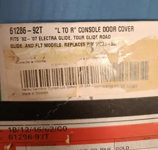 Copertura Console Harley Davidson Touring