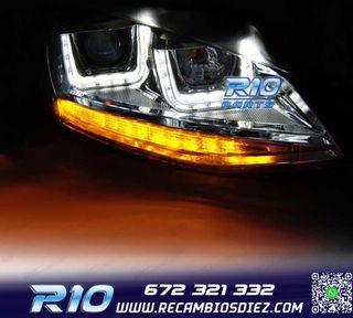 FAROS VOLKSWAGEN VW GOLF 7 12-17 LOOK GTI LED LUZ DIURNA