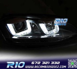 FAROS VOLKSWAGEN VW GOLF 7 12-17 LOOK GTI LED LUZ DIURNA