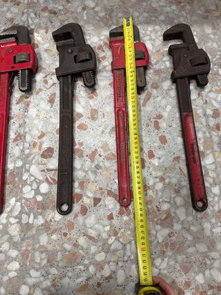 llave de grifa 24 “ y 18”