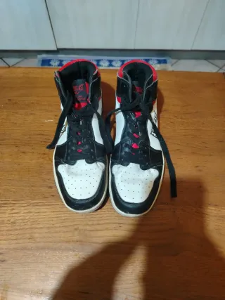 Scarpe Everlast uomo alte nere e bianche