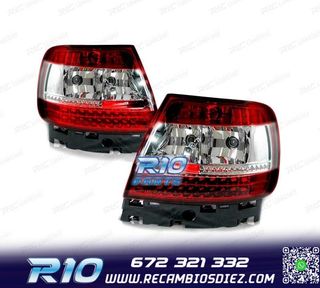 PILOTOS AUDI A4 B5 94-00 LED ROJO BLANCO