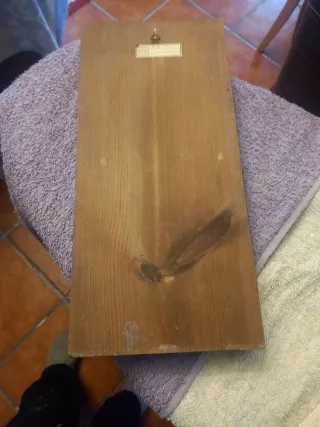 Cuadro Religioso Virgen María Madera