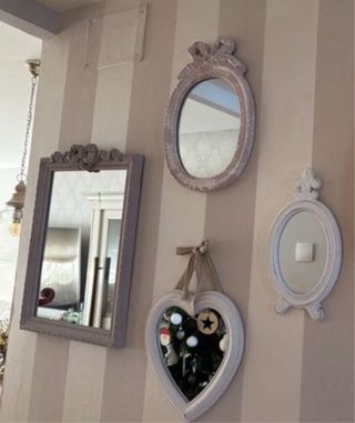 Conjunto de 3 Espejos Decorativos