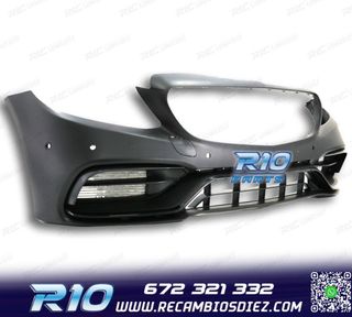 PARAGOLPES DELANTERO MERCEDES CLASE C W205 18-21 LOOK AMG C6