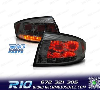 PILOTOS AUDI TT 98-05 LED FONDO CROMO AHUMADO