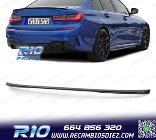 ALERON SPOILER BMW G20 19- LOOK M NEGRO BRILLO