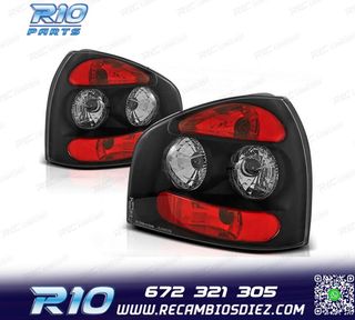 PILOTOS AUDI A3 8L 96-03 FONDO NEGRO