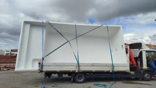 Piscina Poliéster 7.60x3.40m Playa