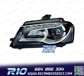 FARO IZQ XENON AUDI A3 08-12 CON LUZ DIURNA