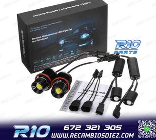 BOMBILLAS H6W 80W OJOS ANGEL LED FAROS DE XENON BMW E39 E53