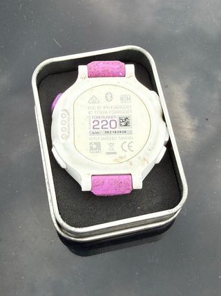 Reloj Garmin Blanco y Morado