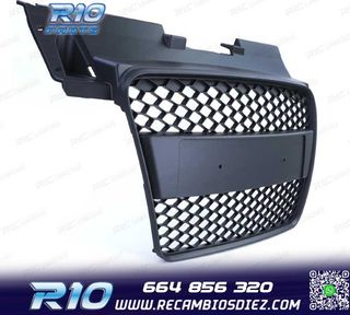 PARRILLA AUDI TT 06-12 LOOK RS NEGRO