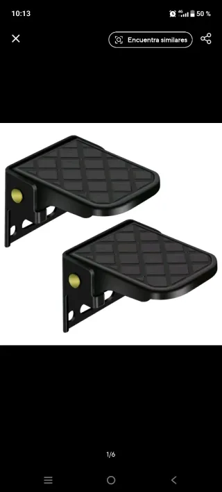 Escalón/Peldaño Furgoneta Negro