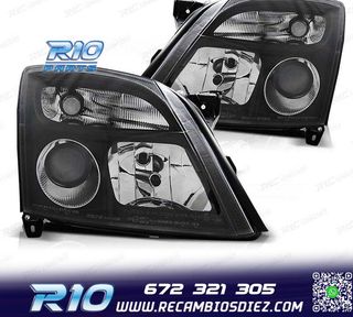 FAROS OPEL VECTRA C 02-05 SIGNUM 03-05 FONDO NEGRO