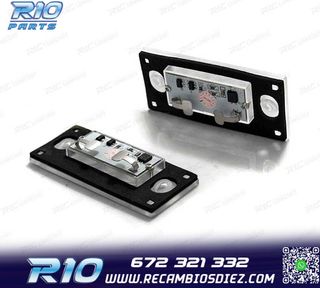 LUCES MATRÍCULA AUDI A3 8L 00-03 A4 B5 99-01 AVANT LED