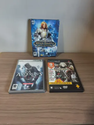 Lote 3 Videojuegos (2 PC, 1 PS2)