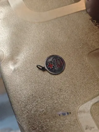 Medallón Plata Cruz Roja Grupo