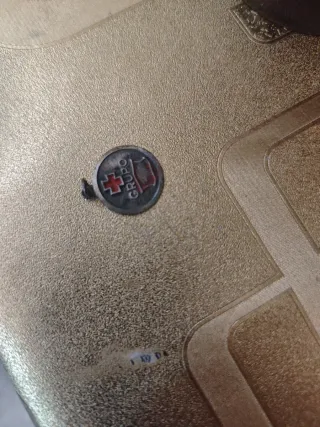 Medallón Plata Cruz Roja Grupo