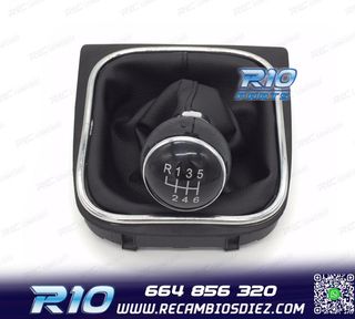 POMO CON FUNDA 6 VELOCIDADES PARA VOLKSWAGEN VW GOLF 5 GOLF