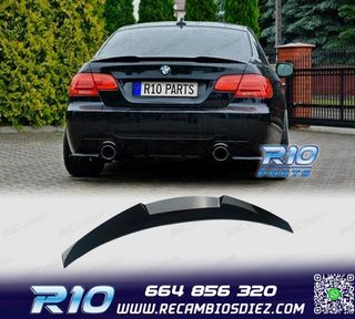 ALERON SPOILER BMW E92 COUPE LOOK M4 NEGRO BRILLO