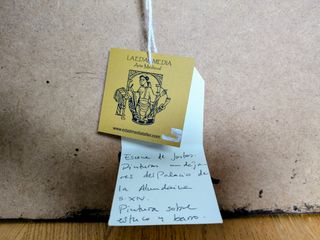 Pintura medieval artesanal