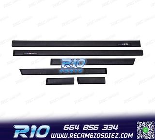 MOLDURAS LATERALES DE PUERTA BMW E36 LOOK M3 COUPÉ CABRIO