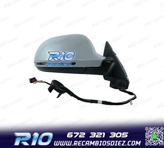 ESPEJO COMPLETO DERECHO AUDI A3 8P 8PA 08-10 5P