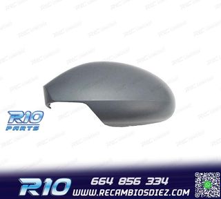 CARCASA ESPEJO IZQUIERDO SEAT IBIZA 6L 02-08 IMPRIMADO