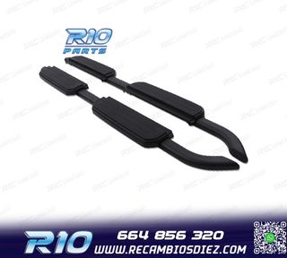 ESTRIBERAS ESTRIBOS LAND ROVER DEFENDER 110 130 20- NEGRO