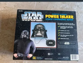Darth Vader Power Talker Mask Star Wars 1995