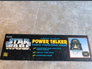 Darth Vader Power Talker Mask Star Wars 1995