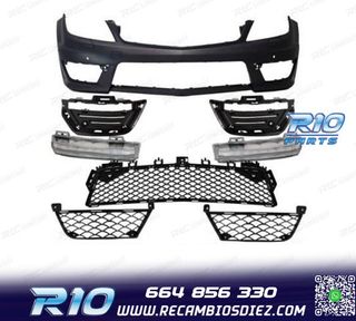 PARAGOLPES DELANTERO MERCEDES CLASE C W204 11-14 LOOK AMG C6