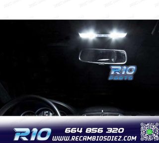 KIT 17 BOMBILLAS LED INTERIOR PORSCHE CAYENNE 955 957 03-10