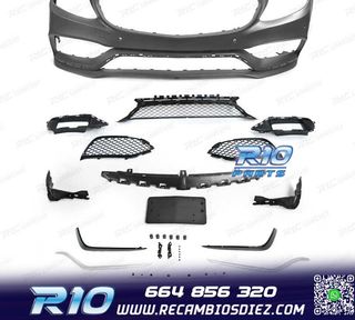 PARAGOLPES DELANTERO MERCEDES C W205 14-18 LOOK AMG C63 PLAT