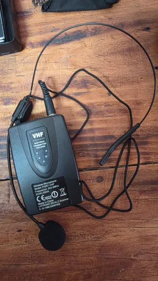 Micrófono Inalámbrico VHF PORT-VHF