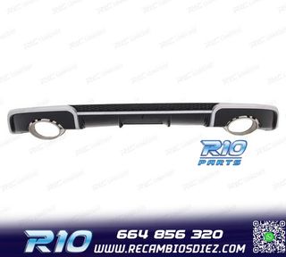 DIFUSOR AUDI A3 8V 12-16 LOOK RS + COLAS ESCAPE