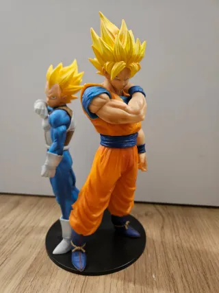Figuras Dragon Ball Goku y Vegeta super saiyan