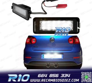 LUCES MATRÍCULA LED PARA VOLKSWAGEN VW GOLF V 05-08
