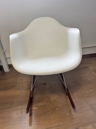 Sedia a Dondolo Bianca