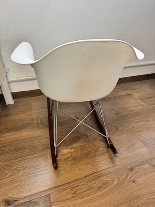 Sedia a Dondolo Bianca